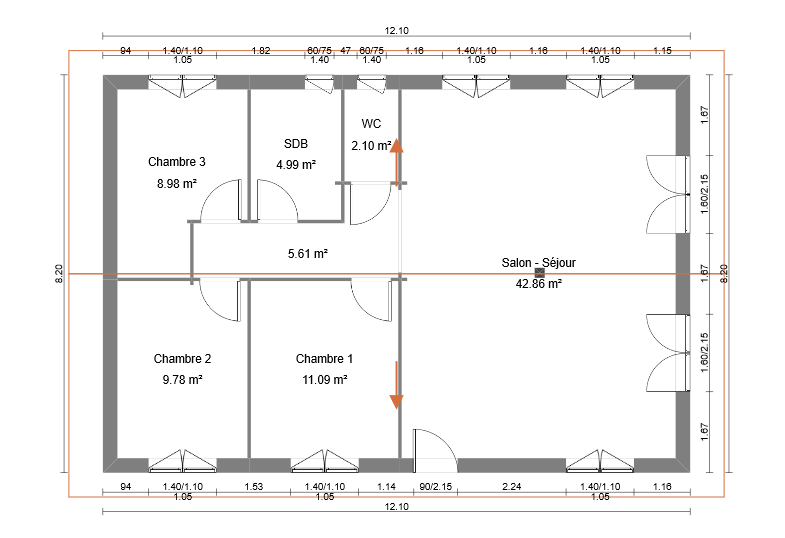 Décomposition d’un budget pour une maison bois de 100 m²