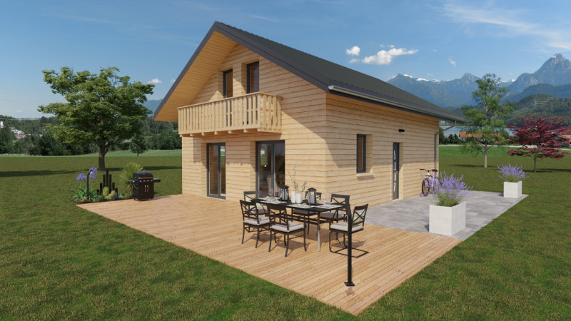 Chalet habitable de 100m² à étage