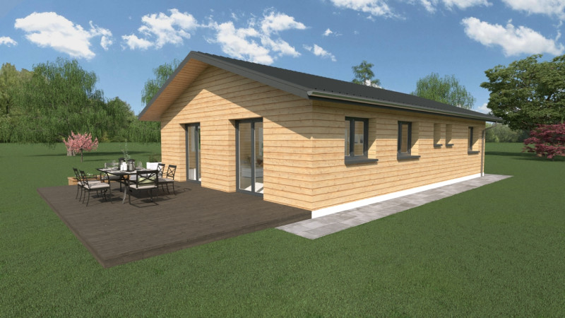 Chalet habitable de 80m² en plain pied