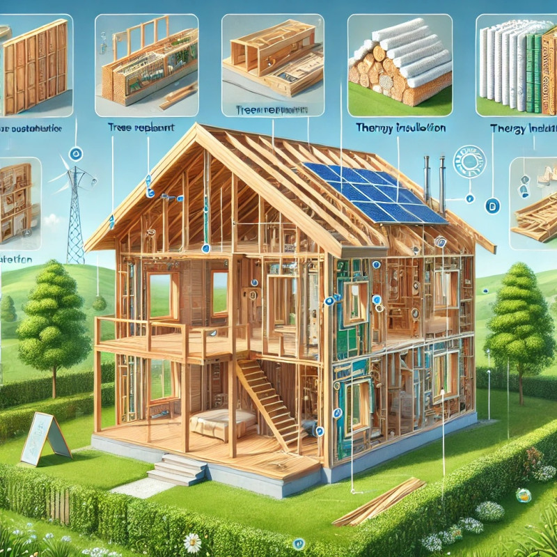 Décomposition d’un budget pour une maison bois de 100 m²