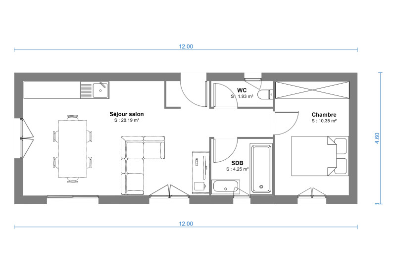 Alternatives possible pour ce chalet